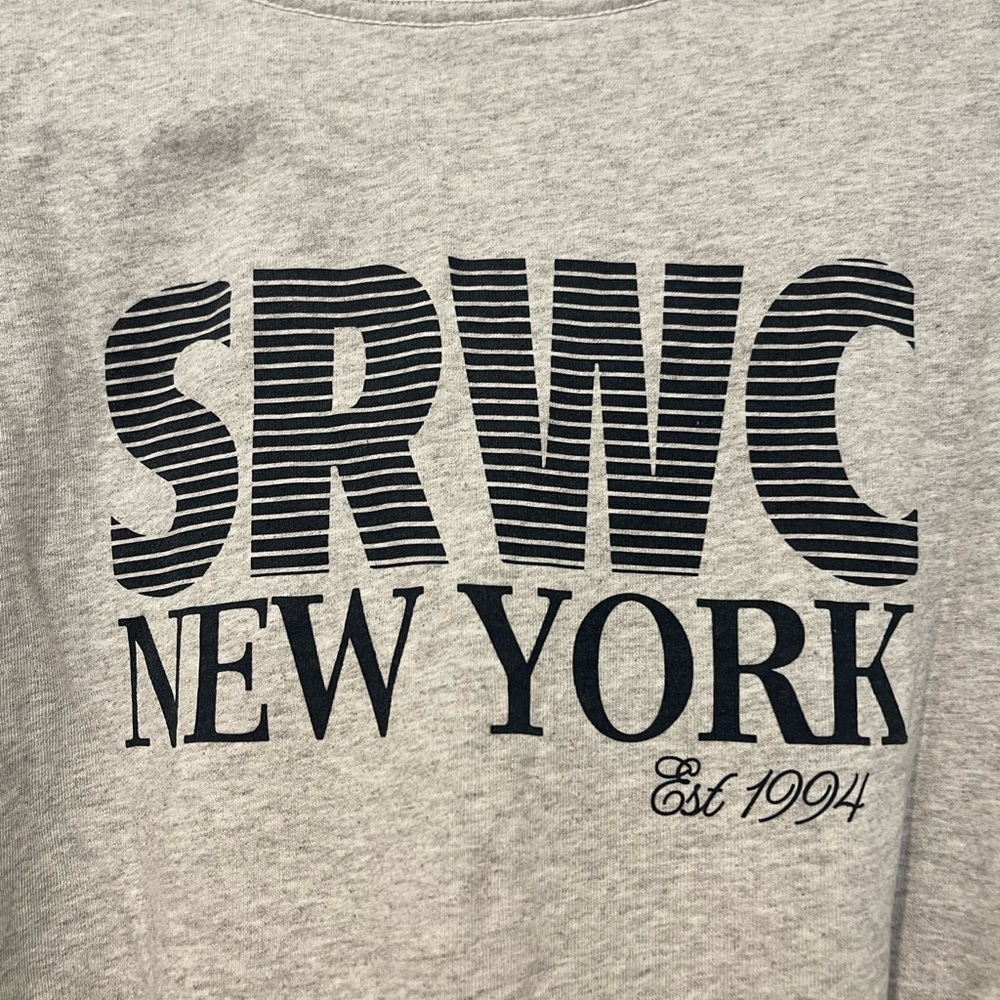 Sporty & Rich Grey Sweatshirt